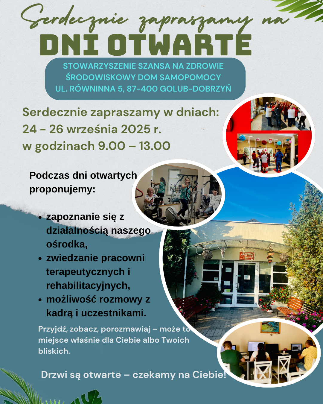 Dzień otwarty w ŚDS w Golubiu-Dobrzyniu